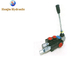 Mini Loader Hydraulic Spool Valve 1 Section With 1 Spools A 40l/Min Detent Valve Closed Center
