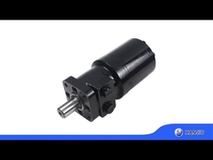 BMRS-375 Motore idraulico a bassa velocità ad alta coppia 4 bulloni montato a 160 giri al minuto,albero chiave dritto