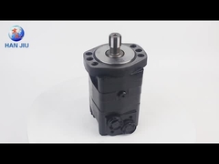 Motore idraulico OMS80 151F2350 Magneto flange, albero di spline con porte ad anello o 7/8-14UNF