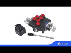 P80 Joystick Directional Control Valve 4 posizioni tipo di comando manuale a doppia azione