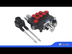 Valvola idraulica monoblocco 3P80, tipo di controllo dell'aria + controllo manuale con porte BSPP 1/2 per mietitrici