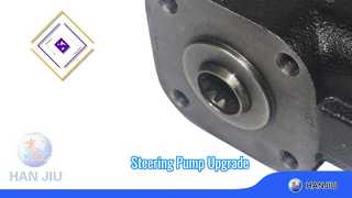 Unità di sterzo per pale gommate