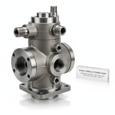 120.00Cc Hydraulic Steering Pump for Wheel Bulldozer Compatible with 966G 972G II 950G II 950G 972G 962G 962G II 966G II