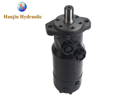BMR OMR 100 F Motore idraulico a 2 bulloni montato con albero da 25 mm e freno NEG