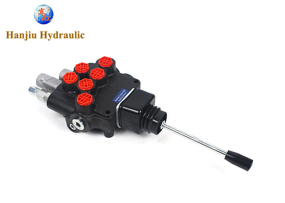 P80 Joystick Directional Control Valve 4 posizioni tipo di comando manuale a doppia azione